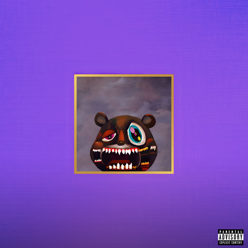 Kanye bear album cover