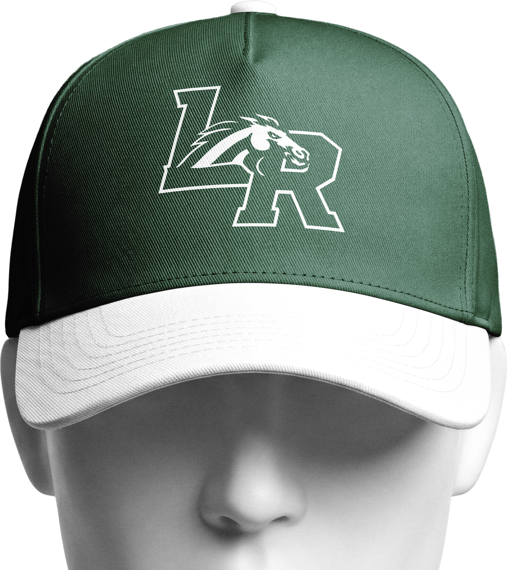 Mustang identity on a cap
