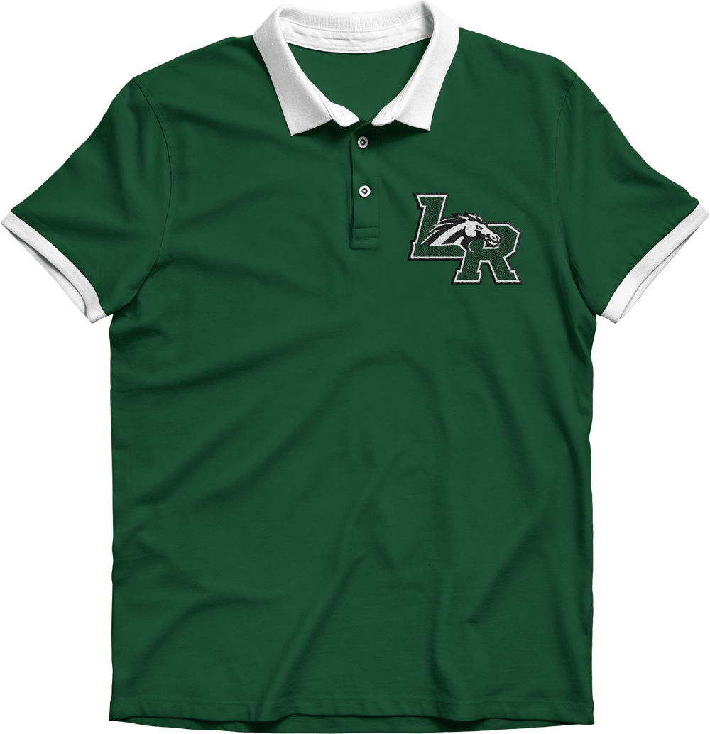 Mustang identity on a polo