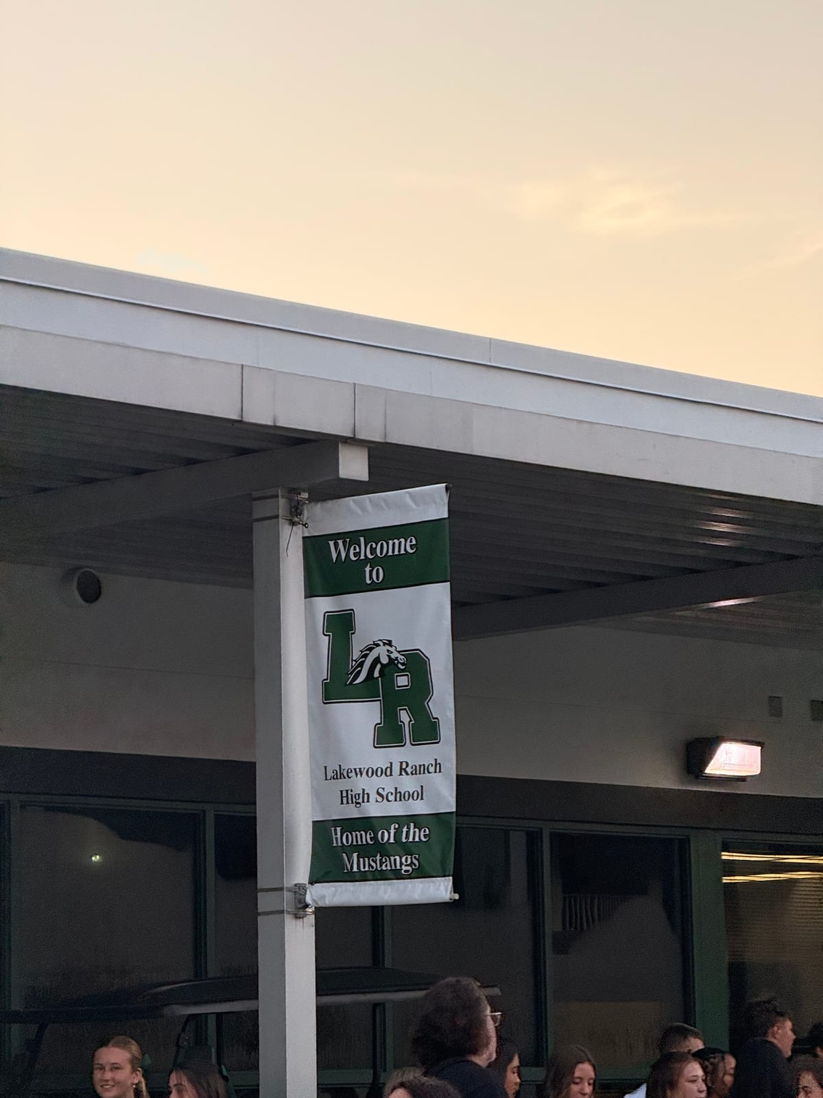Lakewood Ranch campus signage — entrance banner