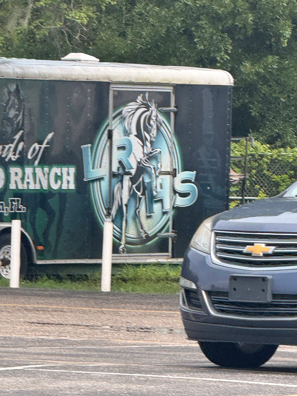 Lakewood Ranch campus signage — band trailer